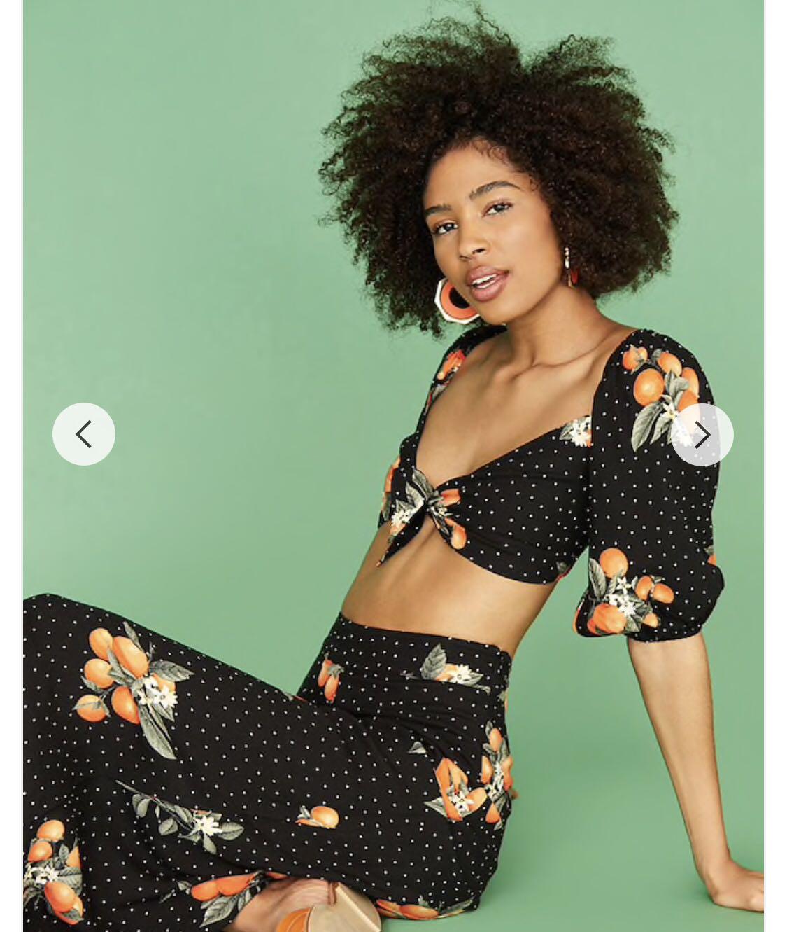 forever 21 orange top
