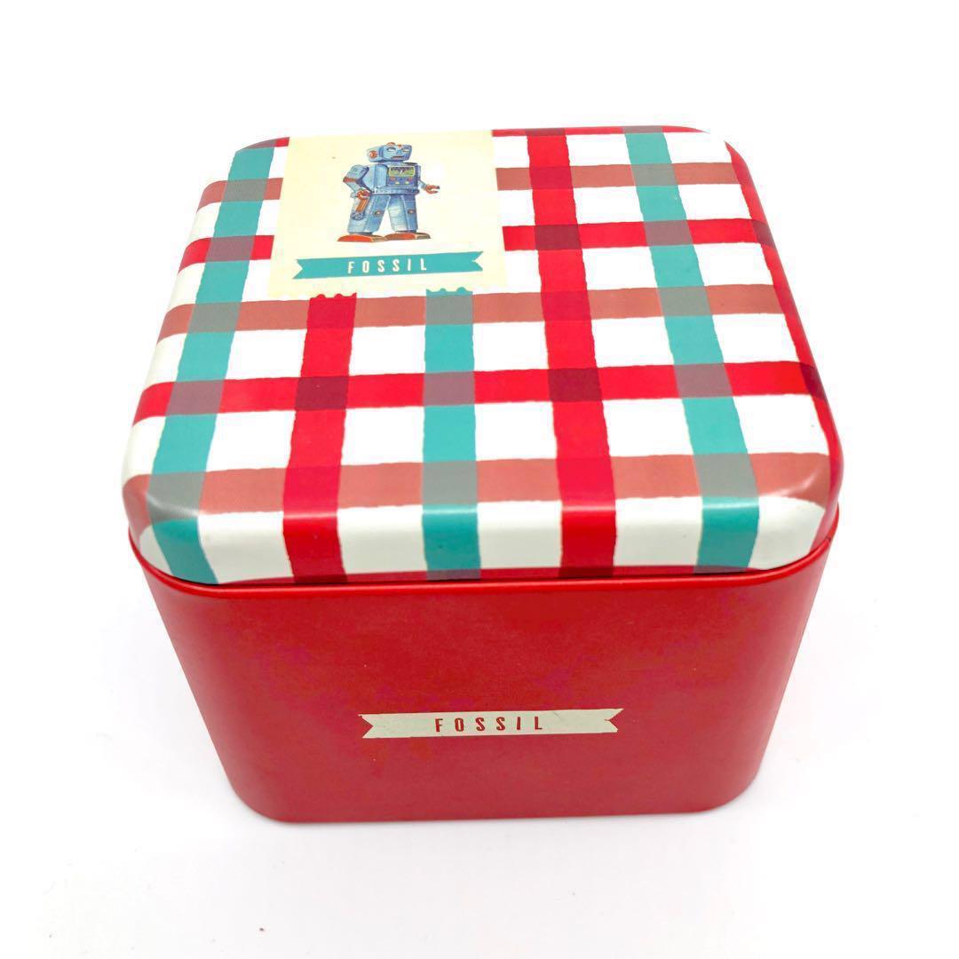 Fossil Tin Watch Box, Hobbies \u0026 Toys 