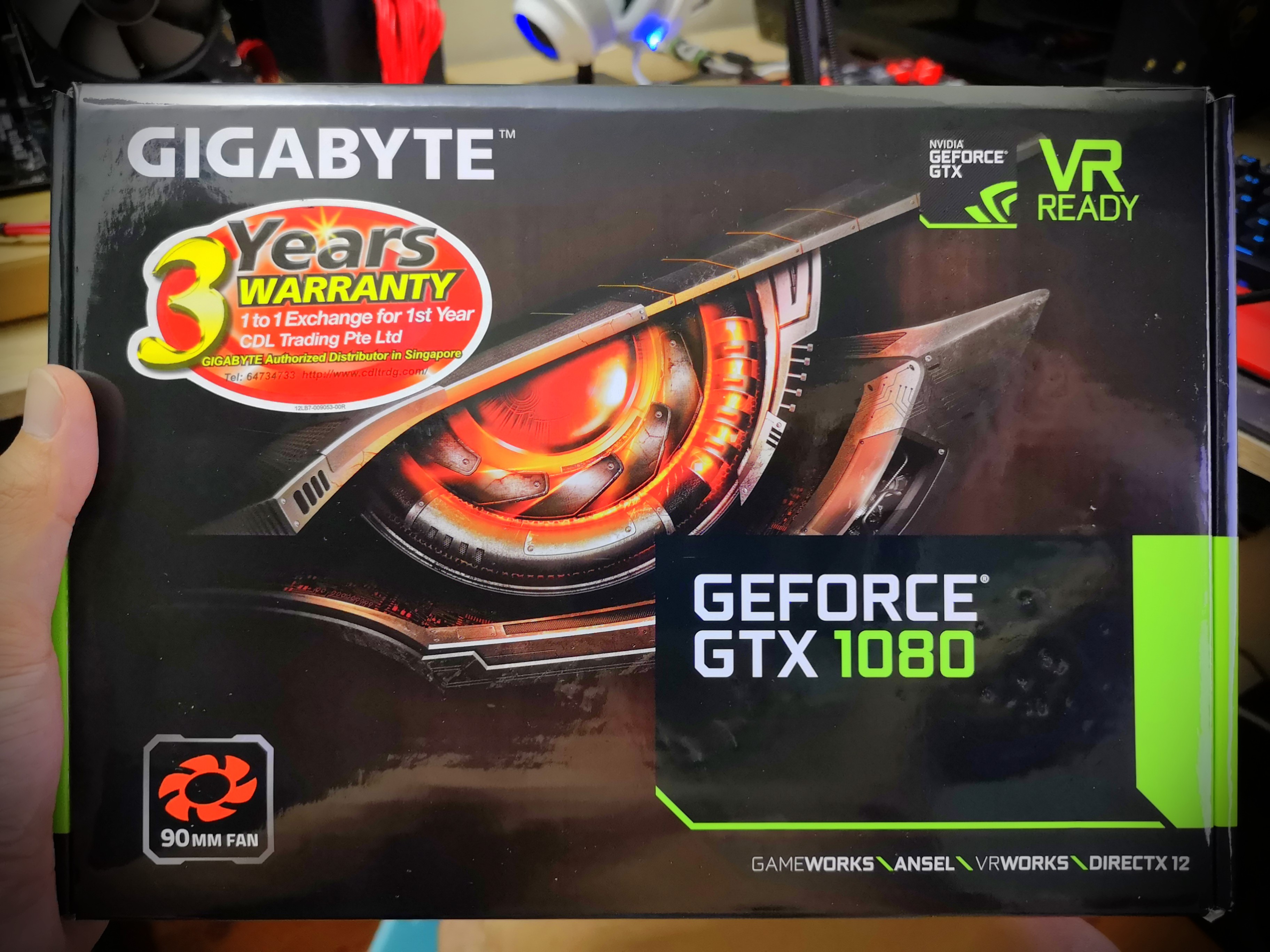 Gigabyte GTX 1080 8GB Mini ITX, Computers & Tech, Parts & Accessories