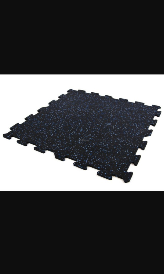 Gym rubber mat, Sports Equipment, Exercise & Fitness, Exercise Mats on