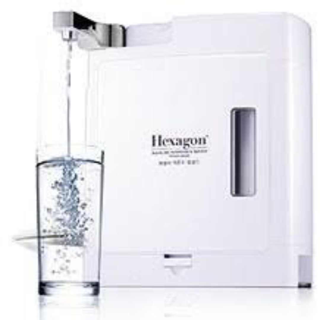 Hexagon Alkaline Water Filter System 2 with Hydrogen Improved, TV