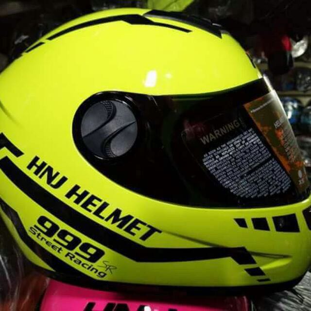 hnj helmet yellow