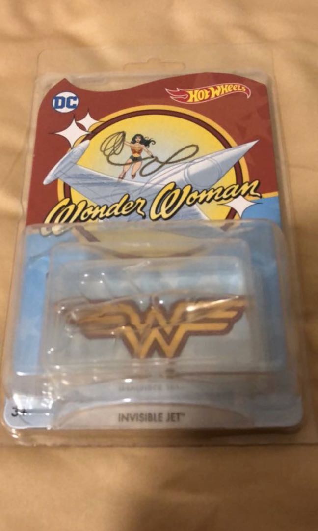 hot wheels wonder woman invisible jet