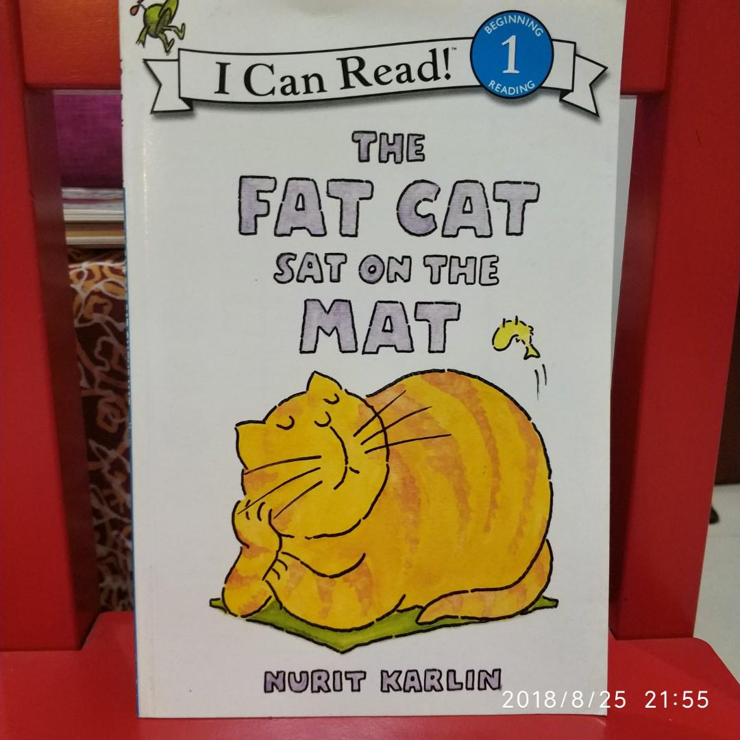 I Can Read The Fat Cat Sat In The Mat Books Stationery