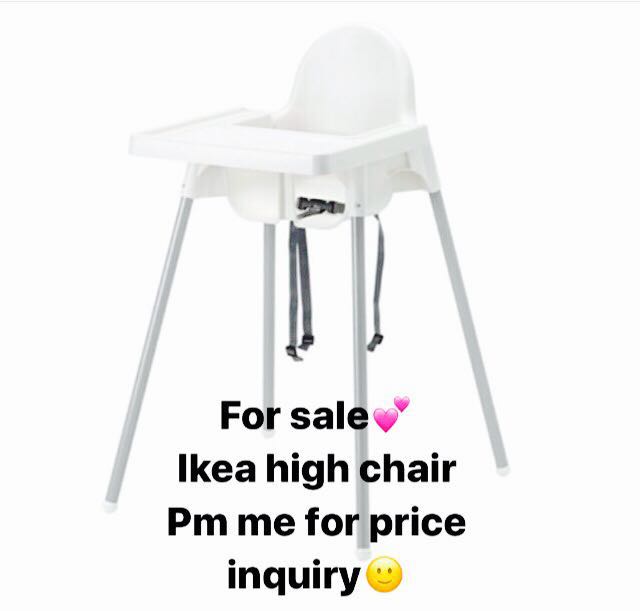 Ikea high chair, Babies & Kids, Nursing & Feeding, Baby High Chairs on