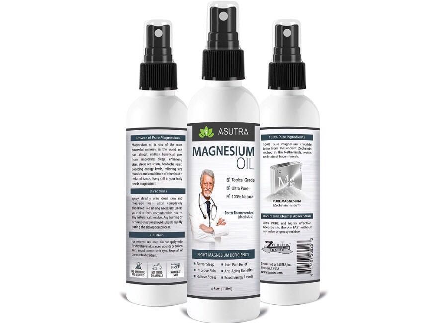 IN-STOCK] Pure Zechstein Magnesium Oil Spray by ASUTRA - - LESS ITCH & LESS  STING / Effective Rapid Transdermal Absorption - Ultra Pure & Potent,  Health & Beauty, Face & Skin Care on Carousell