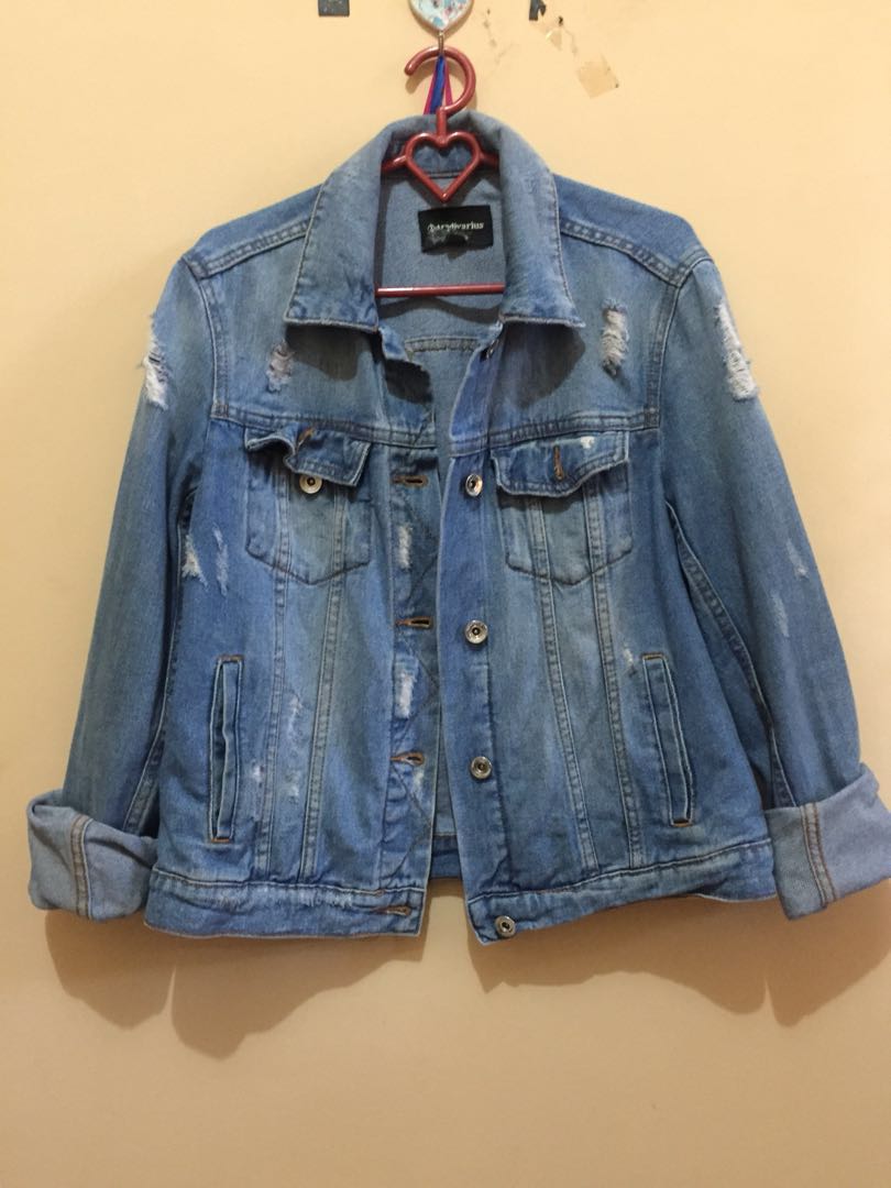 Jaket Jeans Stradivarius Shop, 53% OFF 