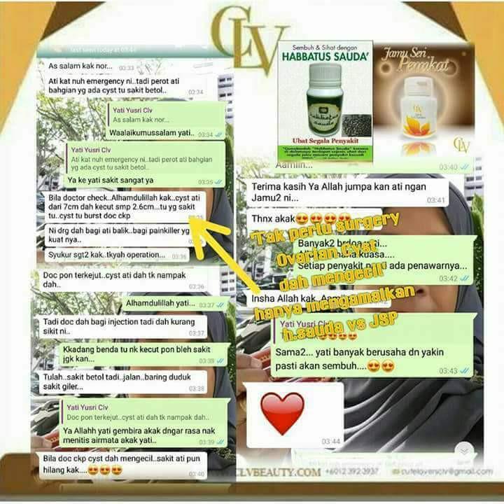 Jamu Seri Pemikat(JSP)$23 & Habbatussauda Clv($23) INSTOCK, Health 