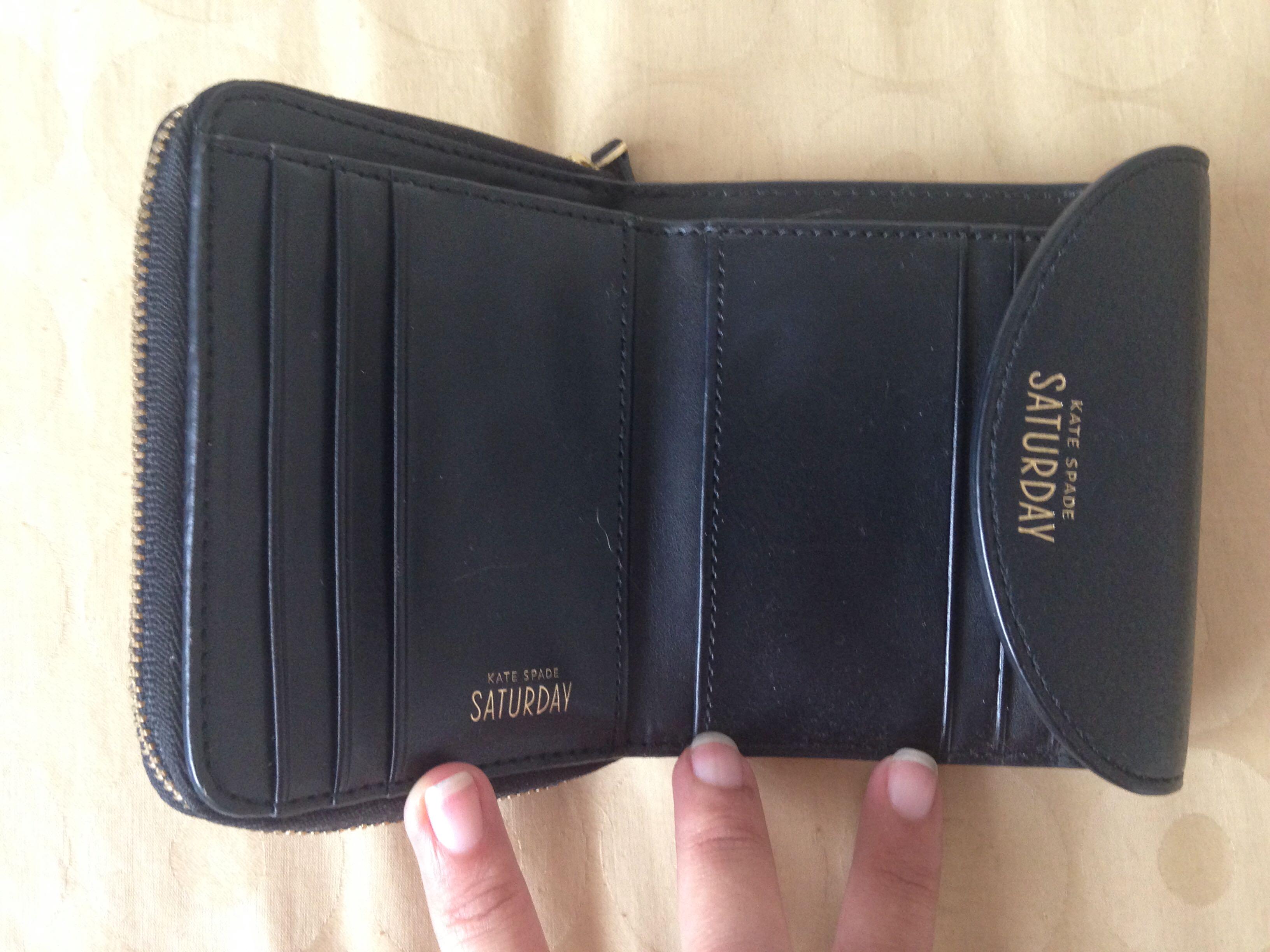Kate Spade Saturday Bifold Wallet Fesyen Wanita Tas Dompet di