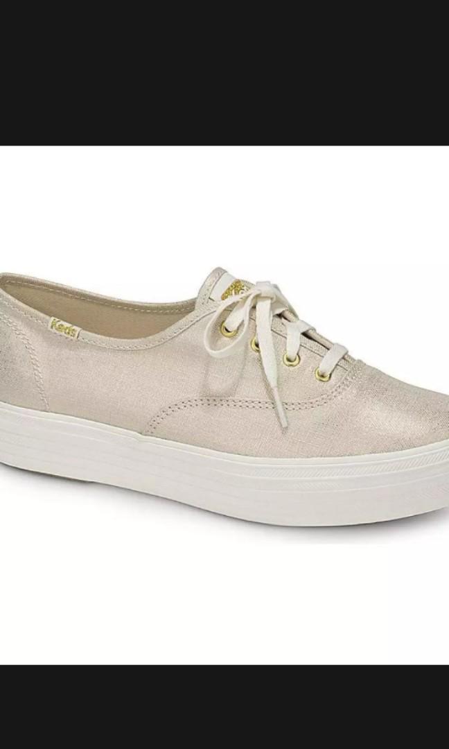 Keds metallic linen deals
