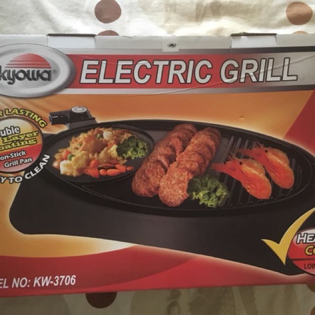 Kyowa Electric Grill, Furniture & Home Living, Kitchenware & Tableware