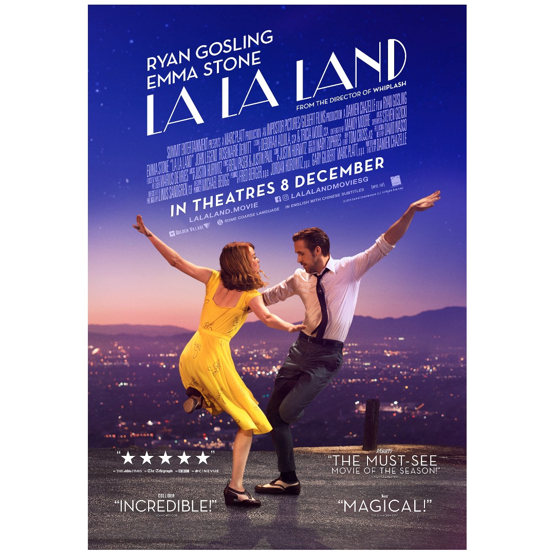 La La Land Movie Poster Design Craft Art Prints On Carousell