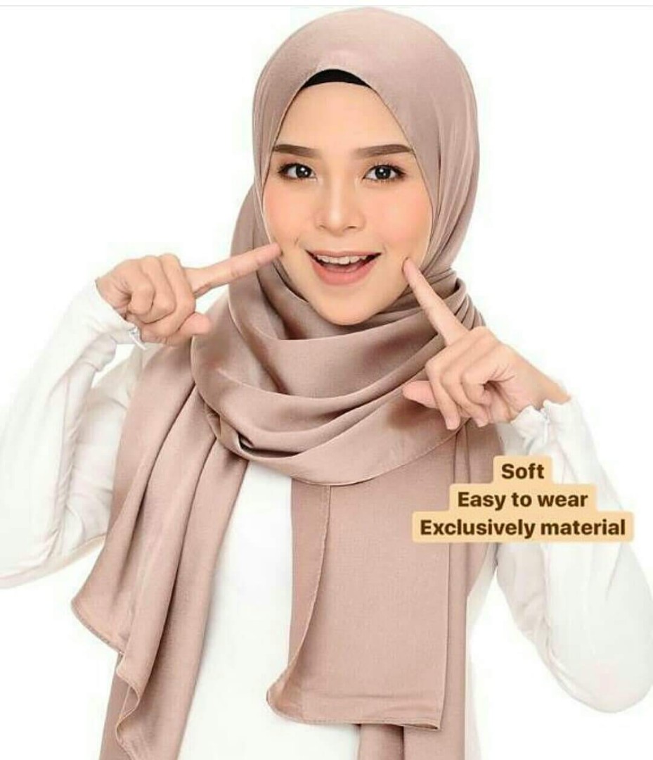 shawl satin luxe