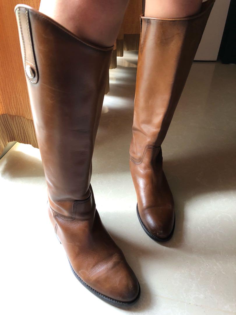Massimo Dutti real leather boots, Women 