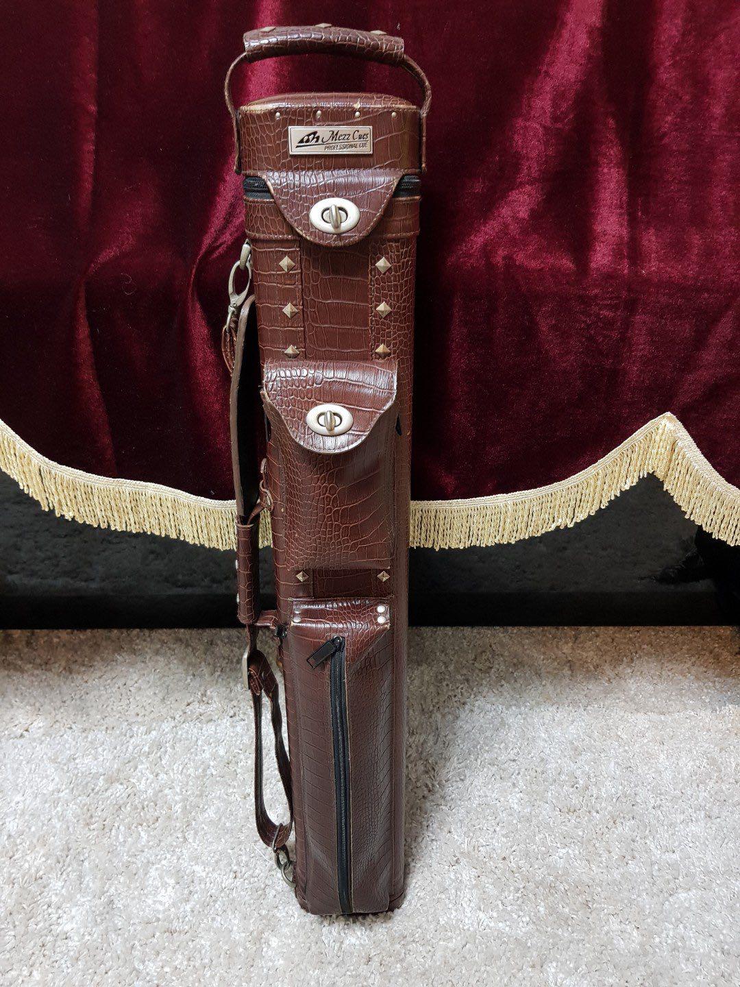 Mezz NPC35T (Brown) (3x5) Cue Case, Men's Fashion, Bags, Belt bags