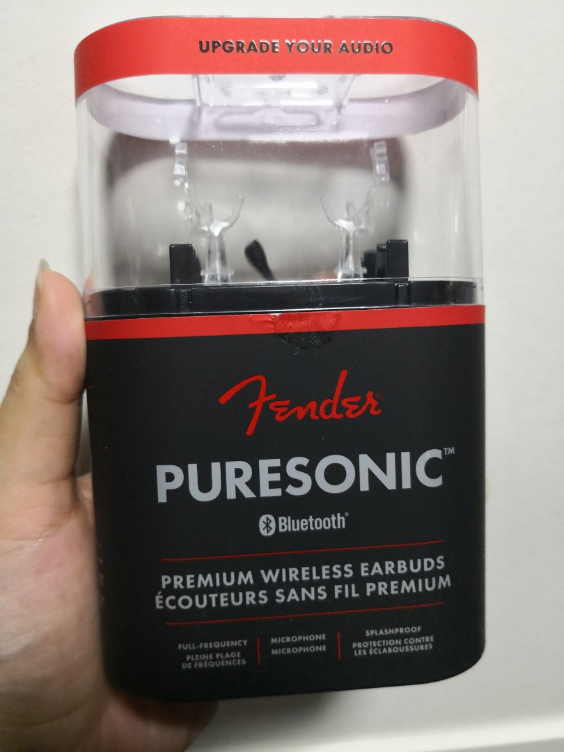Mint Fender Puresonic Bluetooth Premium Wireless Earbuds Earphones Electronics Audio On Carousell