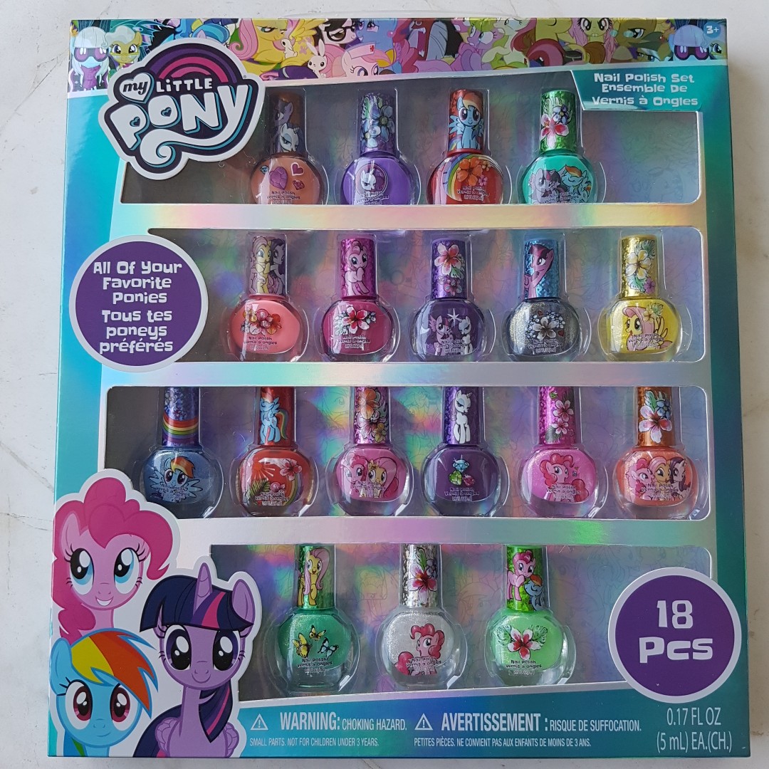 My little pony nail hot sale polish
