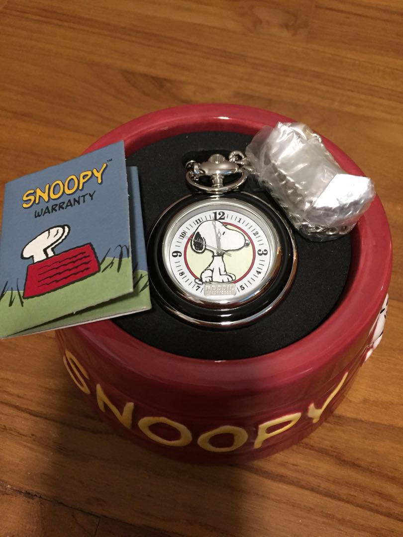 Snoopy top watch fossil