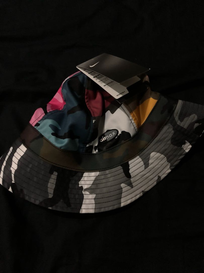 Nikelab camo bucket online hat