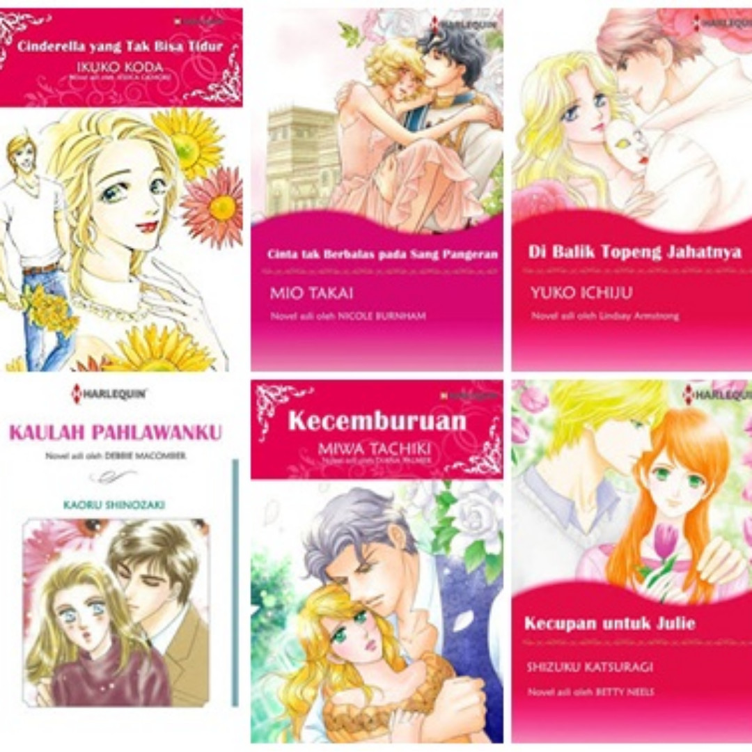 Paket Ebook Komik Harlequin Terjemahan 33 Buku Alat Tulis