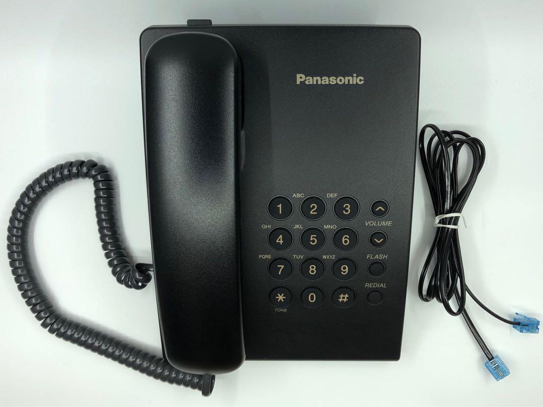 Panasonic Corded Phone KXTS500MX (black), TV & Home Appliances, TV