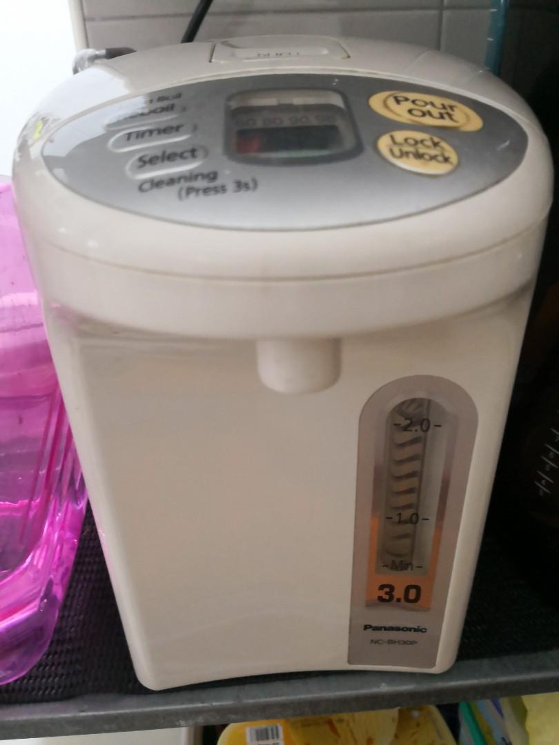 Panasonic NCBH30P water boiler 3litre, TV & Home Appliances, Kitchen