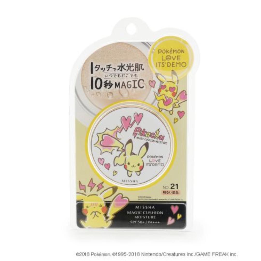 Po Its Demo X Pokemon Missha Magic Cushion Moisture Foundation Pikachu Bulletin Board Preorders On Carousell