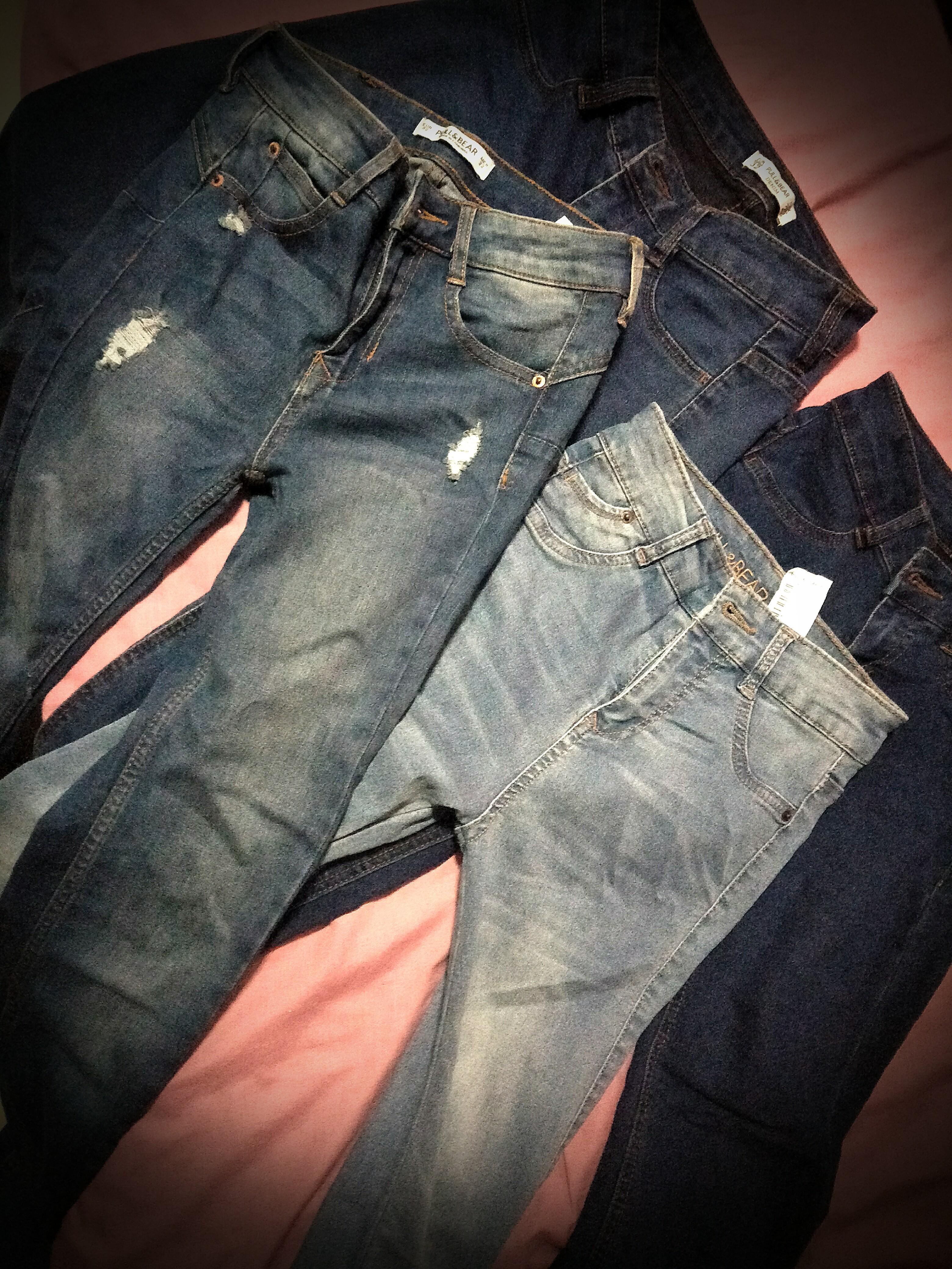 ladies pull on jeans