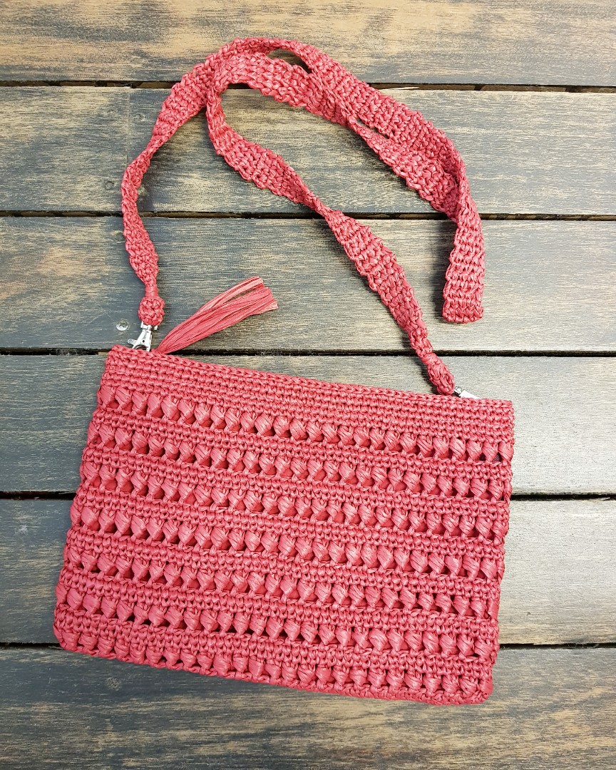 crochet sling bag