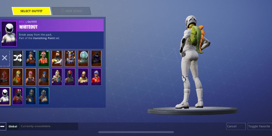 share this listing - stacked fortnite account with renegade raider
