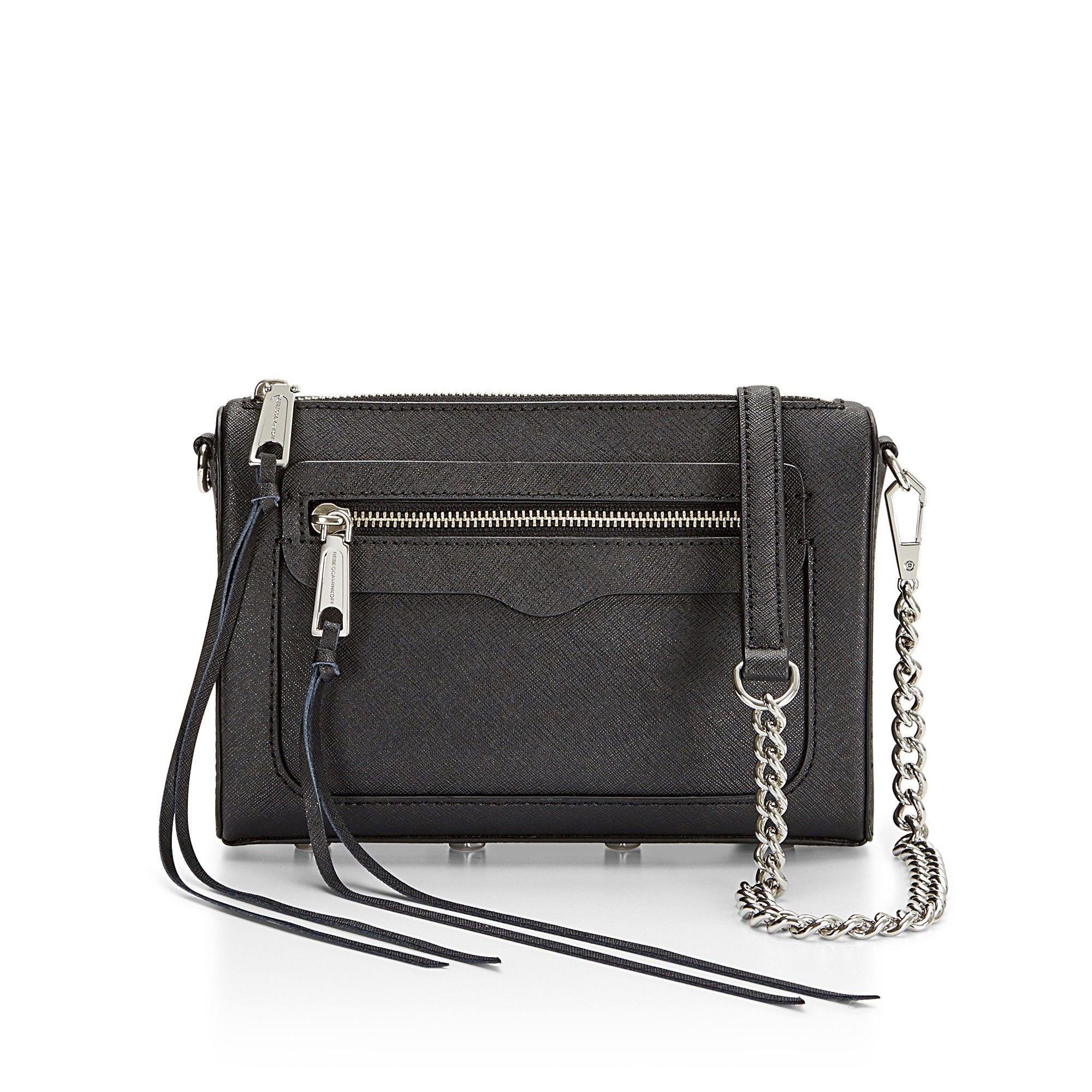 rebecca minkoff black avery crossbody