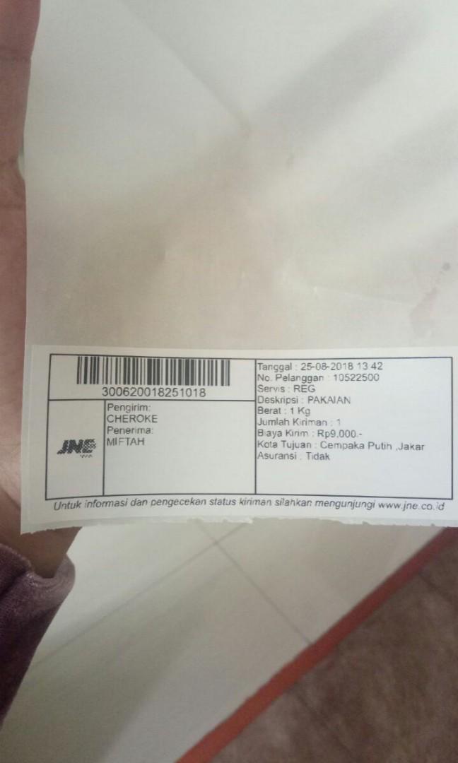 Resi Jne Hari Ini Komunitas Di Carousell