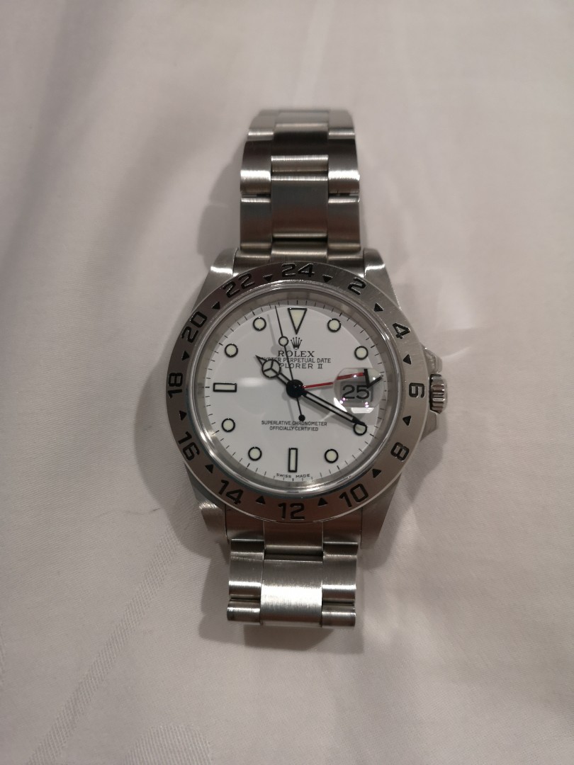 Rolex explorer II 16750 Polar w cert 