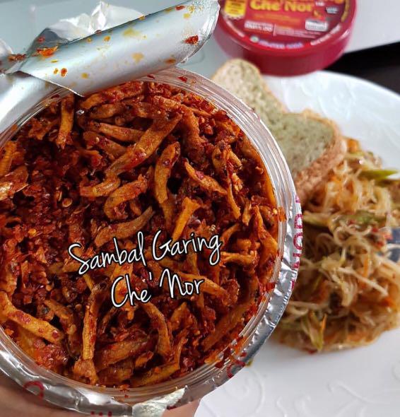 Sambal Garing Che Nor Food Drinks Packaged Snacks On Carousell