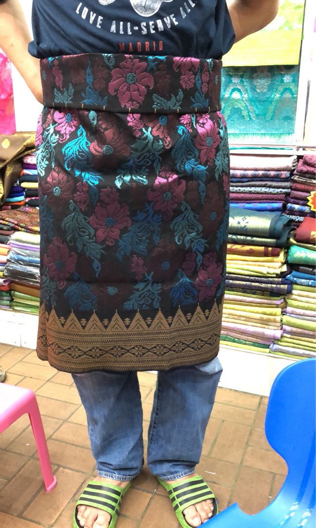 Samping Songket Terengganu Hand Made Men S Fashion Accessories On Carousell