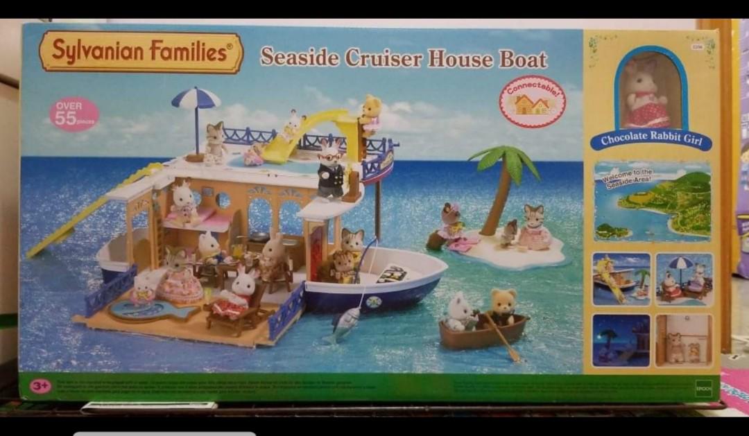 sylvanian families house boat