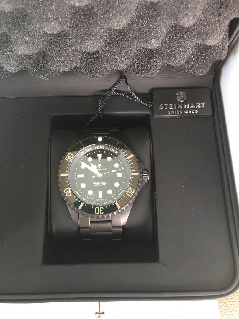 Steinhart ocean 44 black DLC Matt