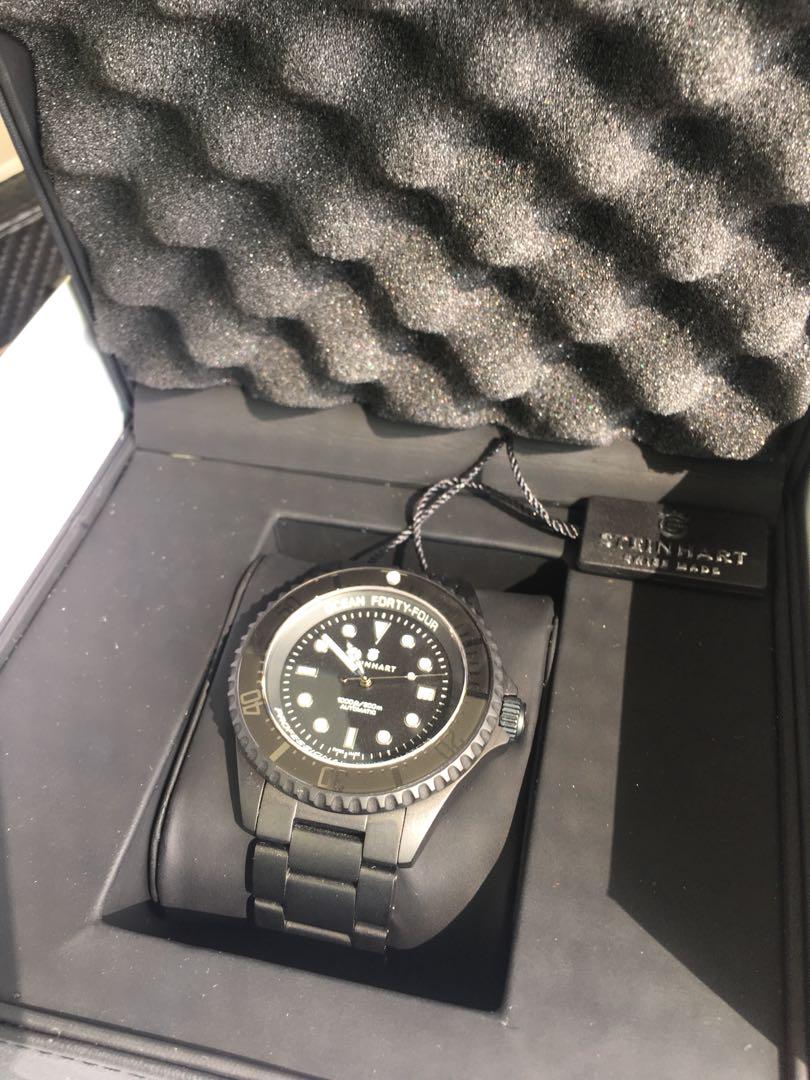 Steinhart ocean 44 black DLC Matt