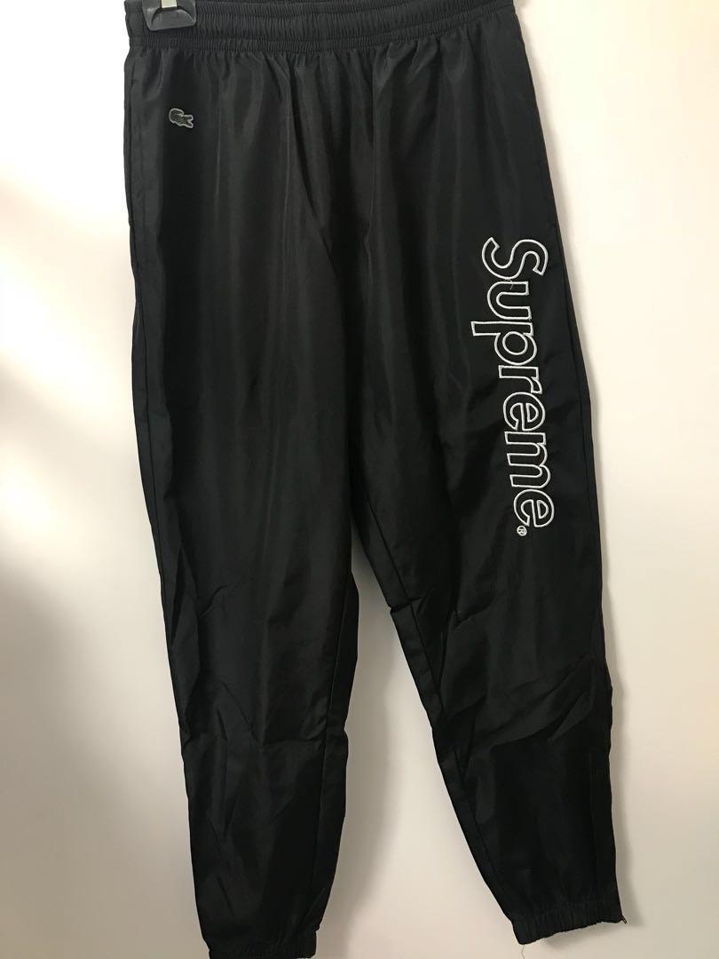 supreme x lacoste track pants