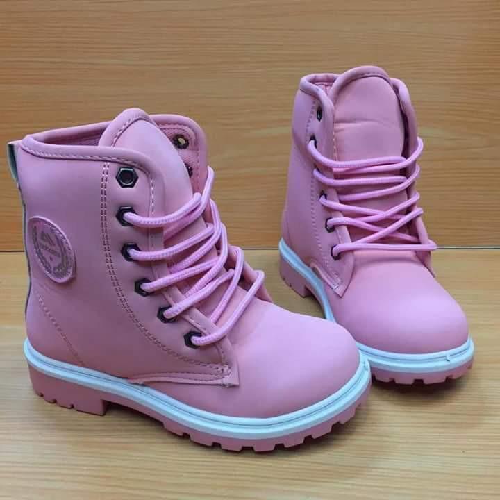 kids purple timberlands