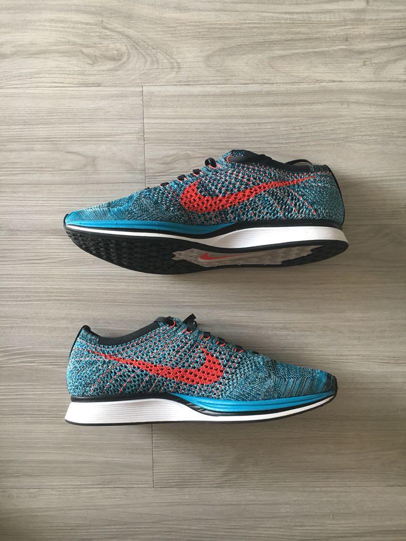 Nike flyknit racer neo turquoise best sale
