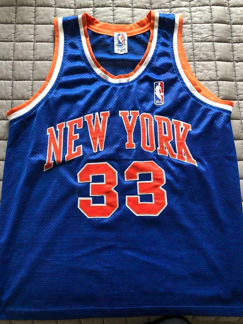 Vintage NBA Spalding Original Patrick Ewing Knicks Jersey, Men's ...