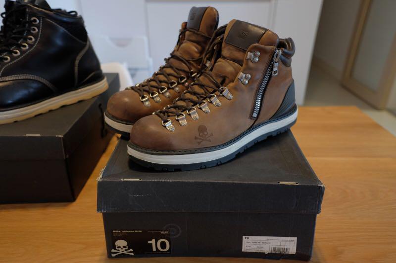 Visvim x Mastermind Japan MMJ Serra Brown Size US10, 男裝, 鞋