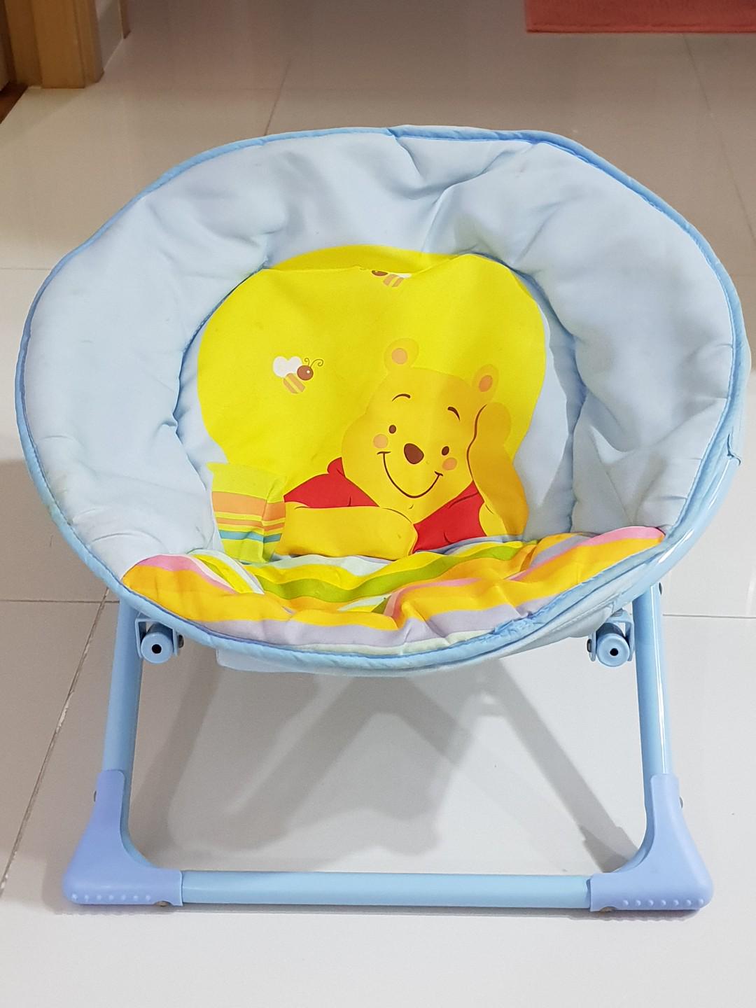 Winnie The Pooh Baby Children Toddler Kids Foldable Cushion Chair