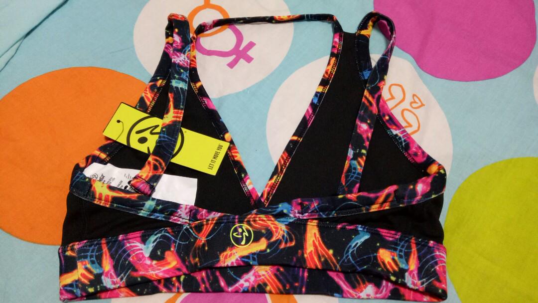 Zumba Sports bra, Women's Fashion, New Undergarments & Loungewear on