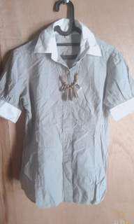 Kemeja garis2