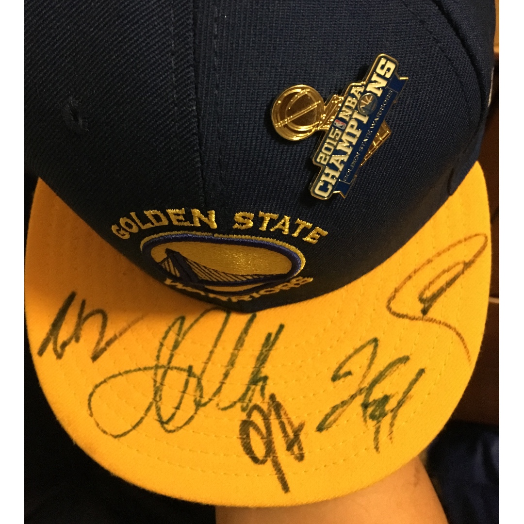 2015 warriors championship hat