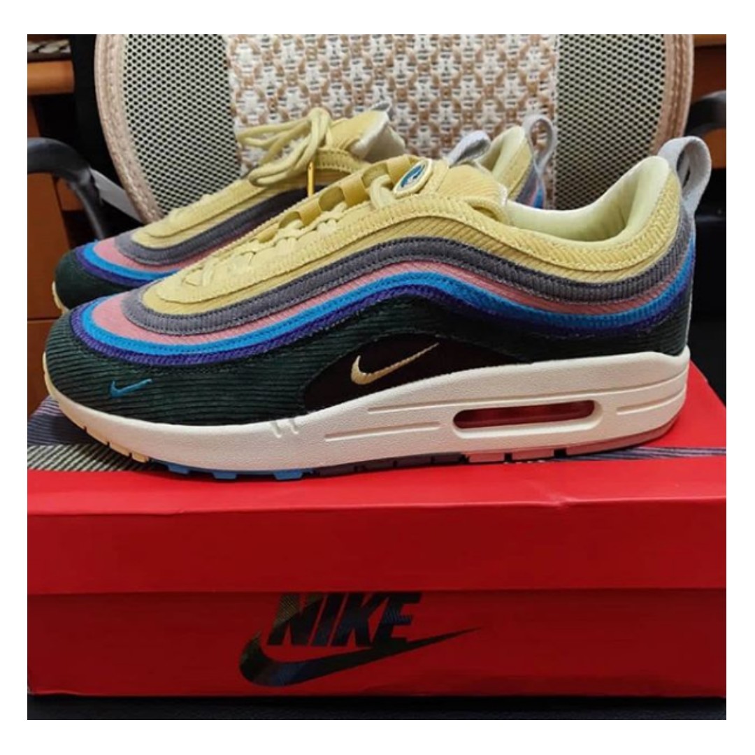 AIR MAX 97 SEAN WOTHERSPOON, Fesyen Pria, Sepatu , Sneakers Jual NIKE Air Max 1 97 Sean Wotherspoon Sepatu Sneakers Pria