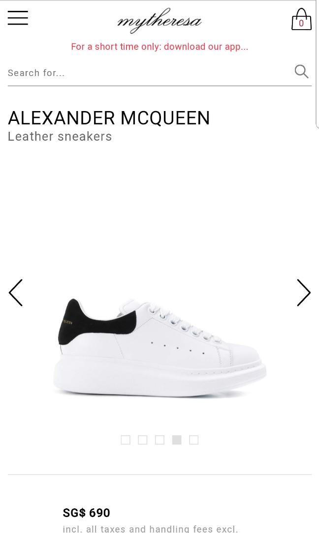 alexander mcqueen oversized sale