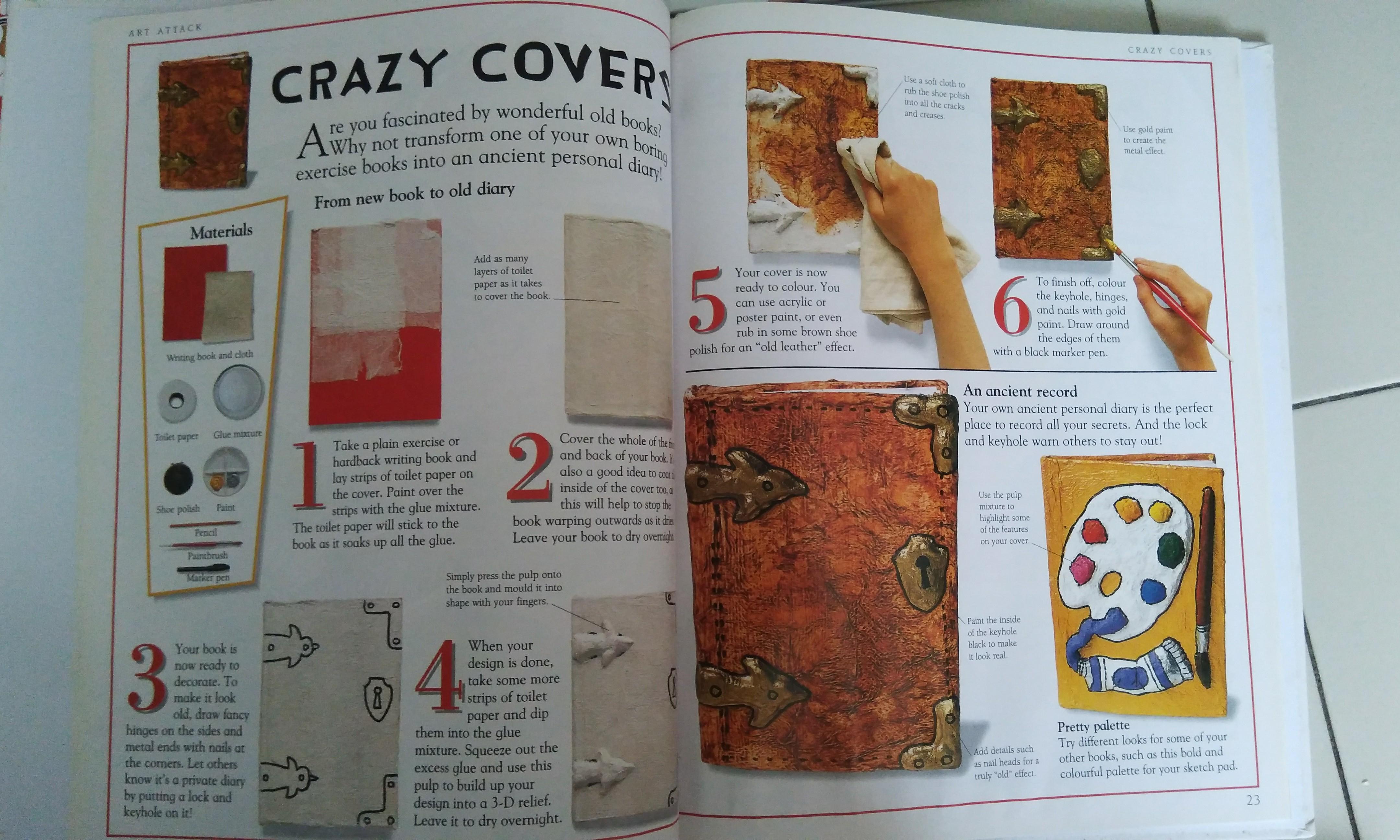 Art Attack books, Hobbies & Toys, Books & Magazines, Children's Books on Carousell